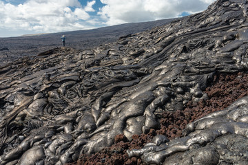 Recent lava flows in Hawaii Volcanoes National Park