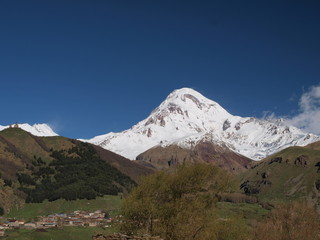 Kazbeg mountain