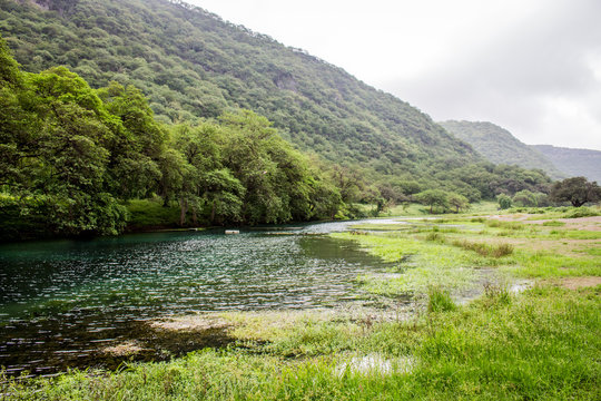 Landschaft Oman Wadi Darbat