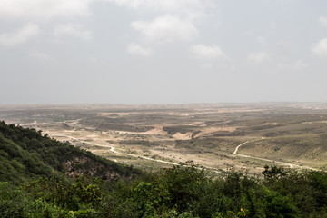 Landschaft im Oman bei Salalah