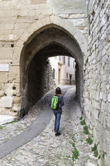Archway in Vaison-la-Romaine, Provence, France