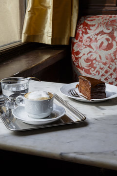 A Wiener Melange and , Mariahilf, Vienna, Austria.
