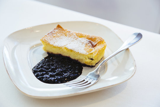 Curd Cheese Strudel, Vienna, Austria.