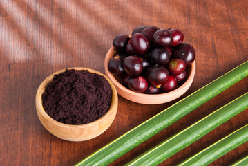 Acai powder - Euterpe oleracea