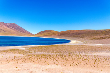 En algún lugar del desierto de Atacama y San Pedro de Atacama en el norte de Chile