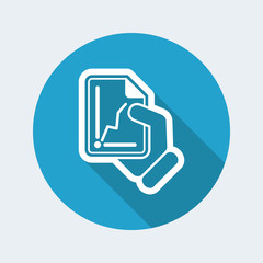 Infographic document concept