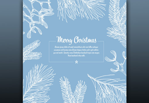 Christmas Card Layout