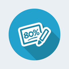 Discount label icon