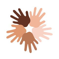 International friendship day icon for web, mobile and print use