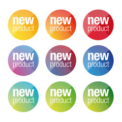 New Product label tag