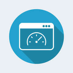 Application speed - Flat minimal icon