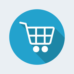 Shopping cart minimal icon
