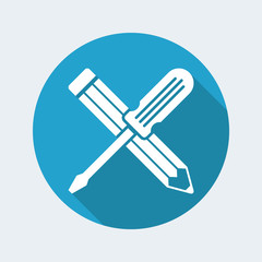 Customized assistance services - Vector icon