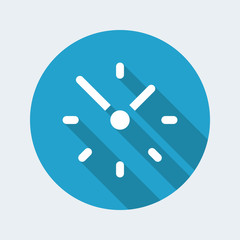 Fototapeta premium Spending time concept - Vector web icon