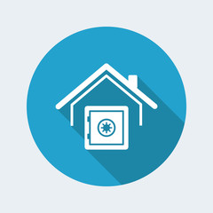 Strongbox service - Vector web icon