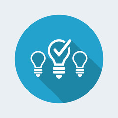 Best idea picking - Vector web icon