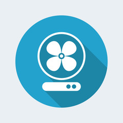 Fan symbol - Vector web icon