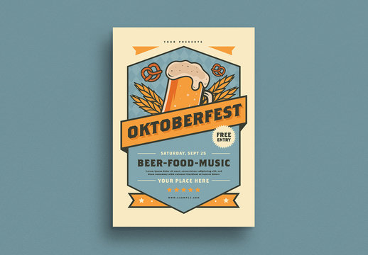 Oktoberfest Event Flyer Layout