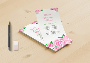 Meet Stock Graphic Design And Motion Templates Adobe Photo Booth Place Card Layout With Pink Fl Elements