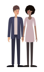 couple avatar characters icons