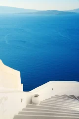 Foto op Canvas Santorini island street view © rabbit75_fot
