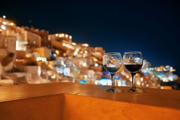 Leisure life settings at night