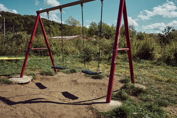 swing on playground