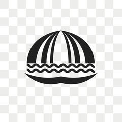 Seashell vector icon isolated on transparent background, Seashell logo design