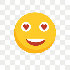 In love vector icon isolated on transparent background, In love logo design