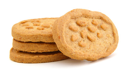 cookie sweets on white background