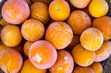 Cherry tomatoes, frozen vegetables