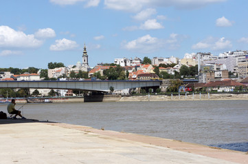 Fototapeta premium Belgrade panorama