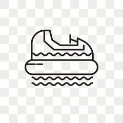 Hidrodrom vector icon isolated on transparent background, Hidrodrom logo design