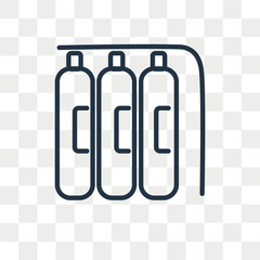 Oxygen vector icon isolated on transparent background, Oxygen logo design