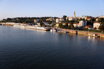Fototapeta na wymiar Belgrade panorama