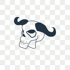 Bat vector icon isolated on transparent background, Bat logo design