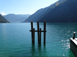 Achensee in Tirol, Bezirk Schwaz, Wanderweg zwischen Pertisau und Achenkirch über die Gaisalm
