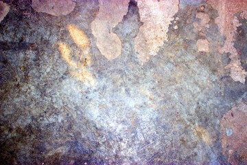 abstraction of a putty wall