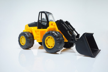 Toy Front Loader Closeup