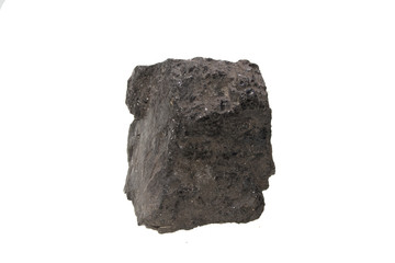 coal isolated on white background