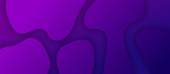 Minimal abstract design shapes fluid colorful gradients