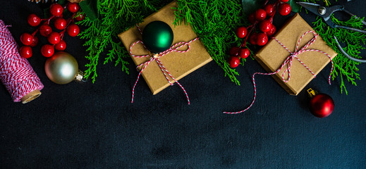 Christmas card concept