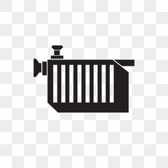 Car parts vector icon isolated on transparent background, Car parts logo design