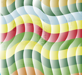 colorful design wave background, vector illustrator
