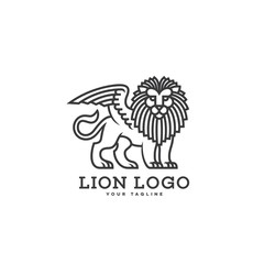 Fototapeta premium Lion logo