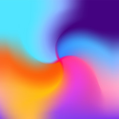 Abstract Creative concept vector multicolored blurred background