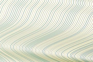 Fototapeta na wymiar Geometric Conceptual background line, curve & wave pattern for design. Illustration, web, digital & vector.
