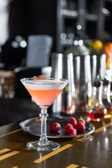 cocktail in the bar