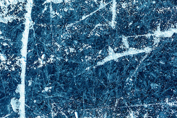 Scratched ice background