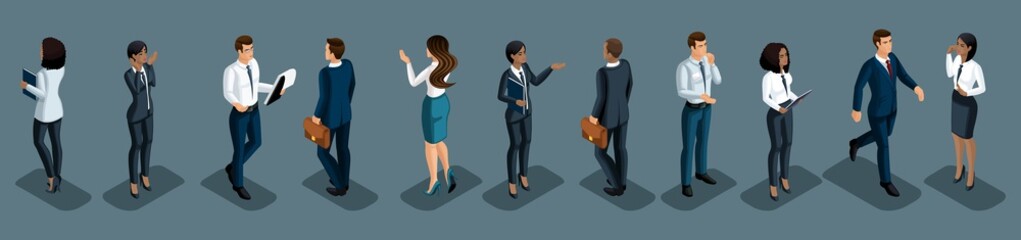 Isometry is a set of businessmen and business people of different races and nationalities. Development of international business, conferences, meetings